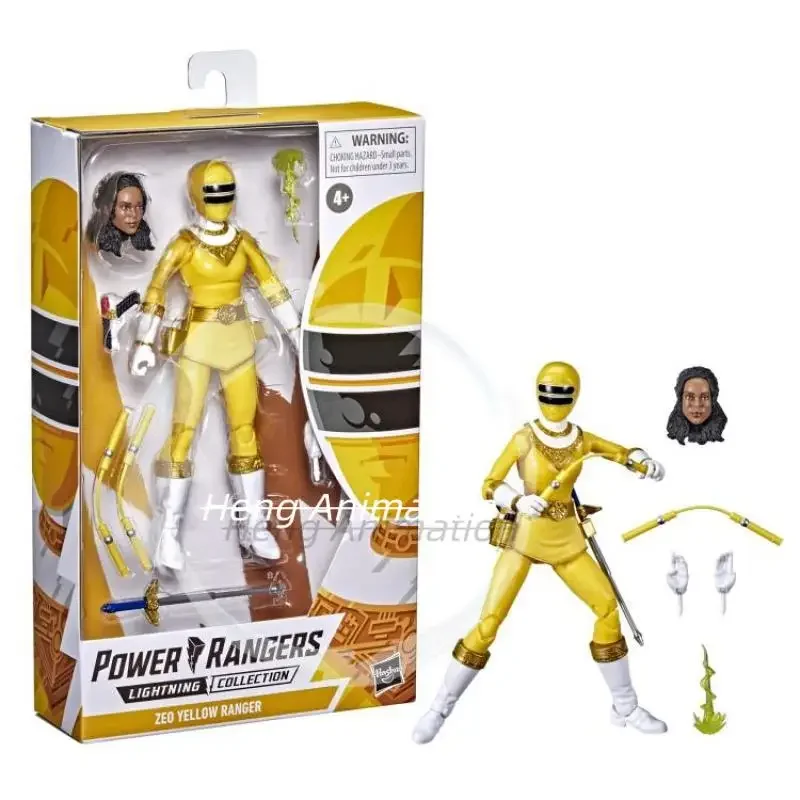 Figurki Power Rangers Lightning Collection Zeo Yellow Ranger w Kosmosie Phantom Ranger Pink Ranger Dino Charge Green Ranger