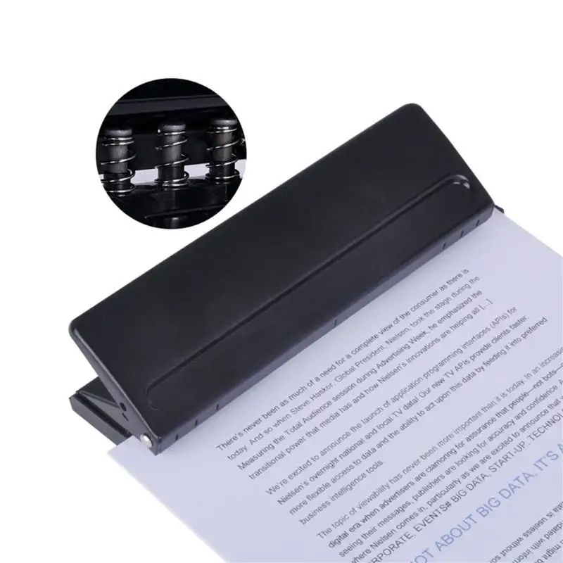 Adjustable Puncher Paper Notebook 6 Holes Planner DIY Loose Leaf Puncher R2LB