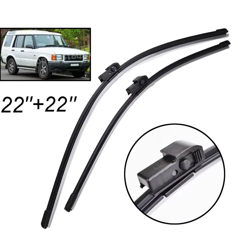 

Wiper Front Wiper Blades For LAND ROVER DISCOVERY 2 L318 1998 - 2004 Windshield Windscreen Window Rain Brushes 22"+22"