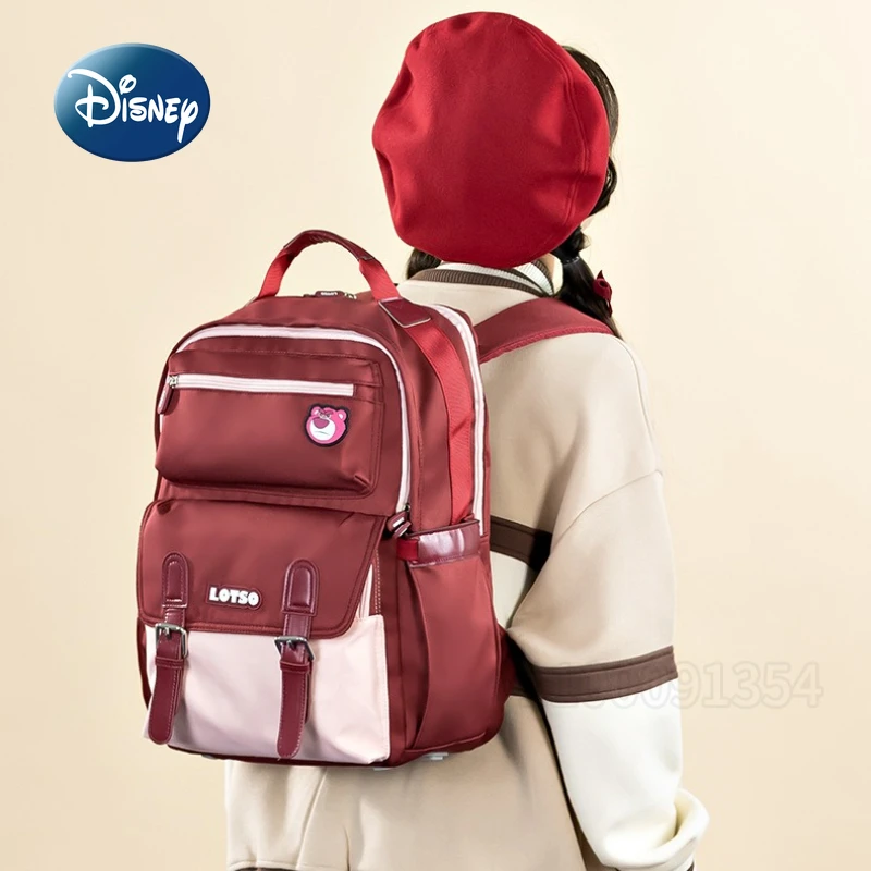 ディズニーオリジナル新しい子供用ランドセル大容量ファッション学生ランドセル高品質漫画少年少女ランドセル
