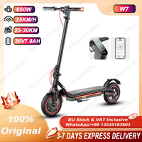 W7 EScooters 650W 36V7.8Ah Display Smart APP Fold Light Electric Scooter 8.5 Inch Highway Tire with Turn Signal E-Scooters