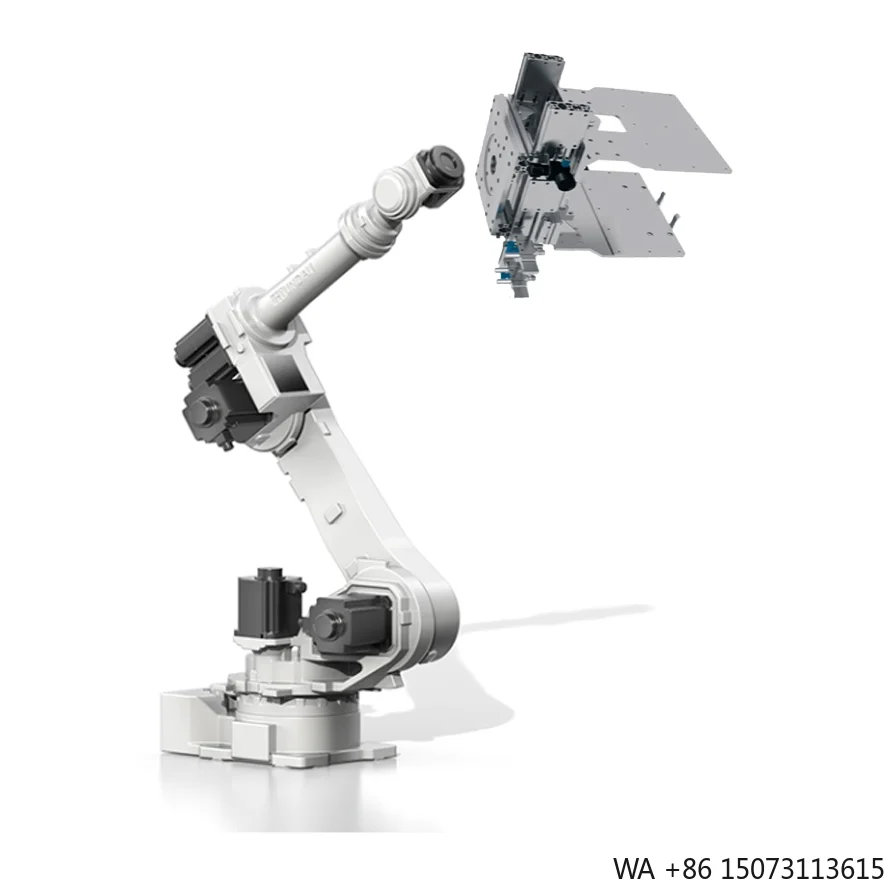 6-Axis CNC Industrial Robot Arm Compatible with Parallel Grippers for Precision Pick and Place Automation