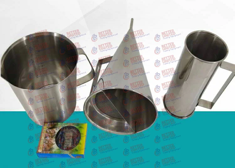 Marsh Funnel Viscometer Stainless Steel Funnel Measuring Cup
