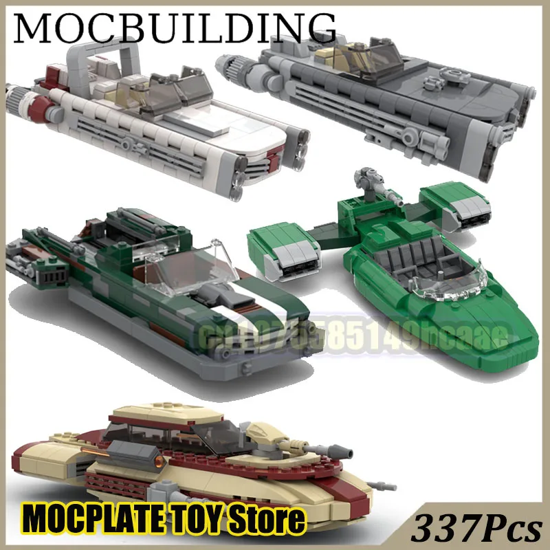 Speeder Vehicle Model Science Fiction Movie MOC Building Blocks Display Construction Toys Gift Collection Christmas