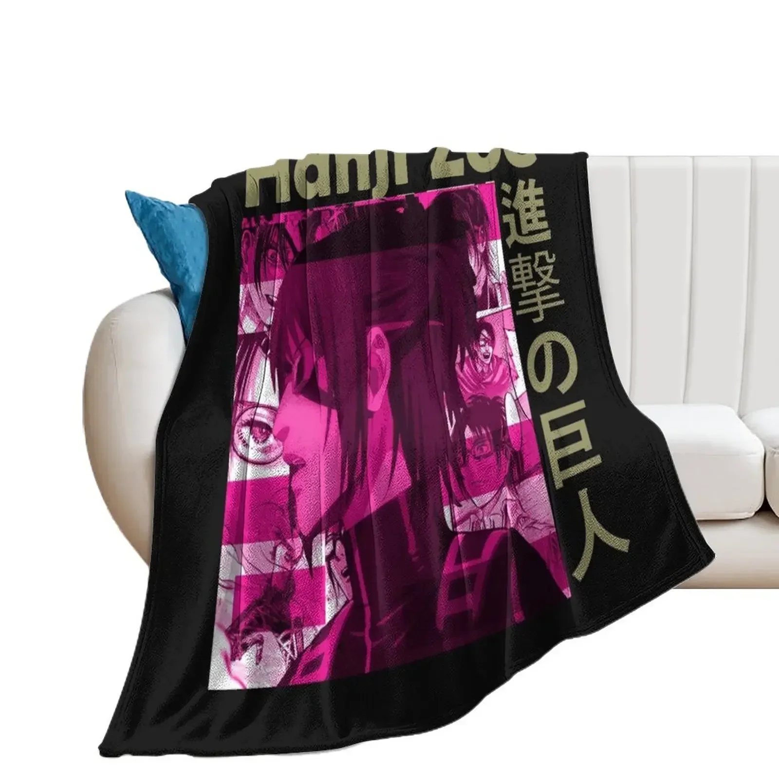 Hanji Zoe new Throw Blanket sofa bed cosplay anime Sofa Throw Blankets