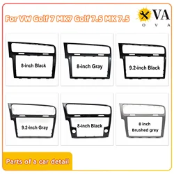 8-inch/9.2 inch MIB decorative frame radio panel for VW Golf 7 MK7 Golf 7,5 MK 7,5