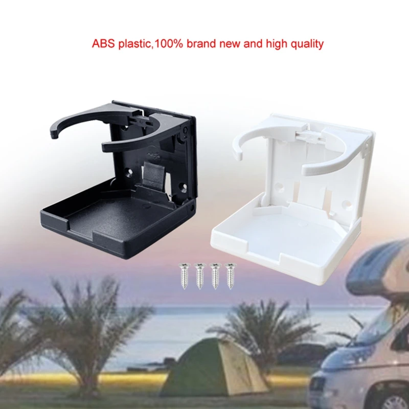 ABYM-portabotellas plegable ajustable de plástico ABS, soporte para latas de bebidas, soporte para coche, barco, camión, RV, Van, caja de pesca