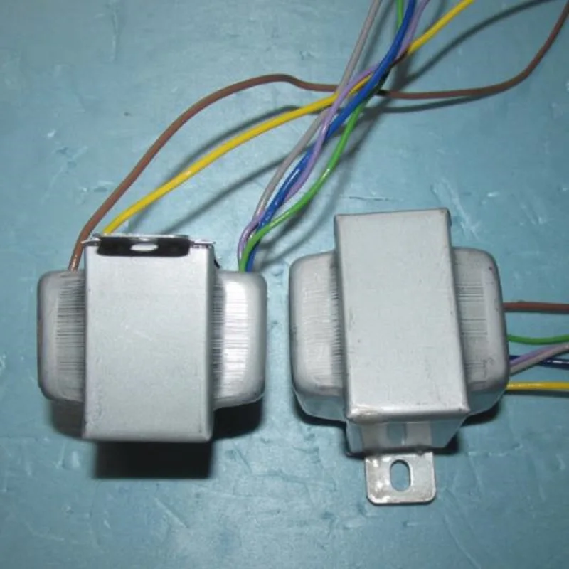 A pair of vacuum tube amp 10K: 16Ω 32Ω 600Ω single-ended output transformer suitable for 6P1/6P14/6P15/6P6P