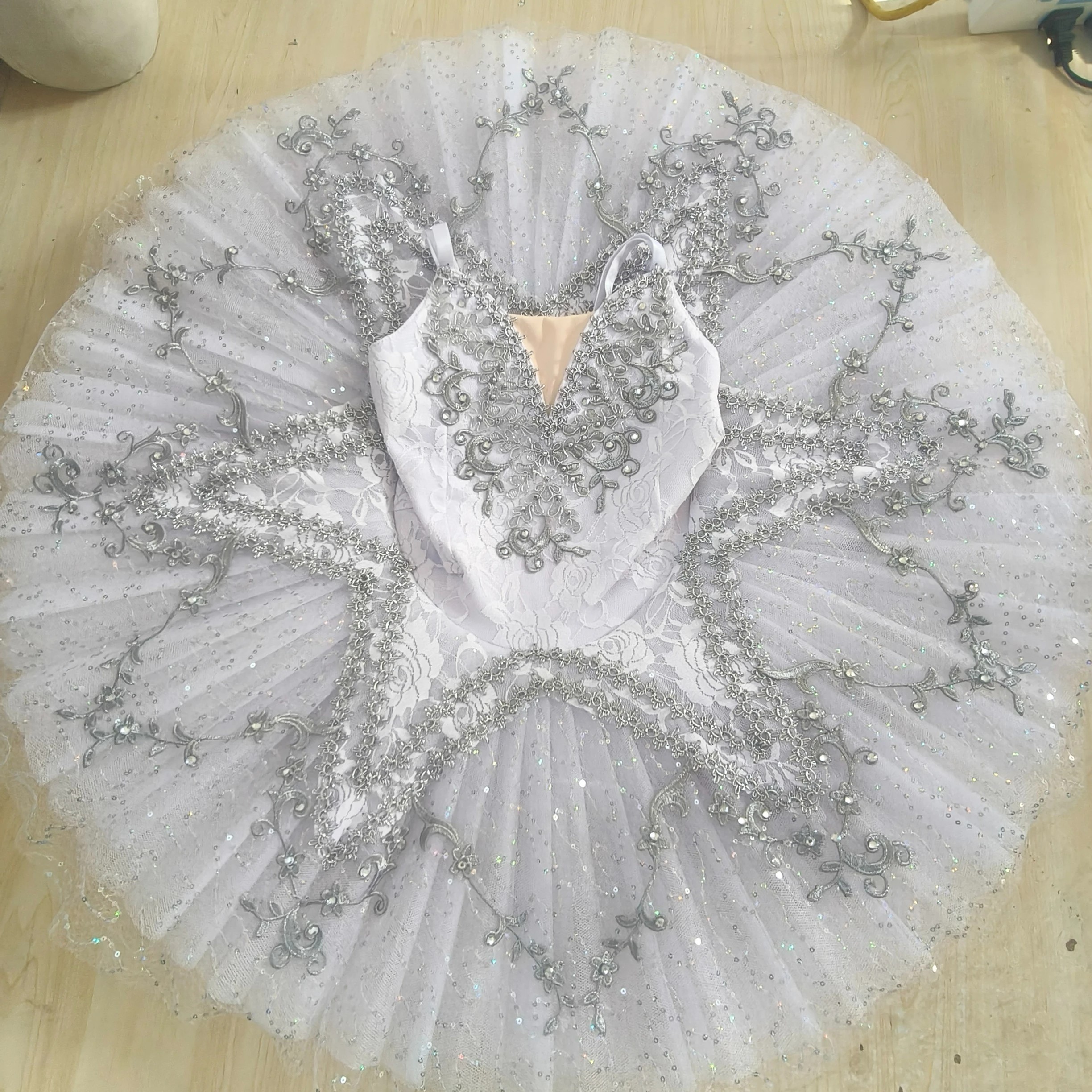 children's-ballet-dress-little-swan-performance-costume-white-sequined-tutu-ballet-skirts-adult-women-stage-dancing-clothes