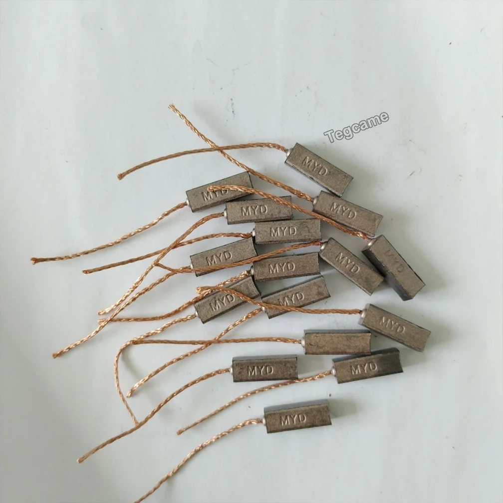 

4x6x20 мм 5x8x20 мм 5x7x20 мм 100 шт. автомобильный генератор угольная щетка комплекты автоматического регулятора для Valeo Bosch Mitsubishi Nissan высокая медь