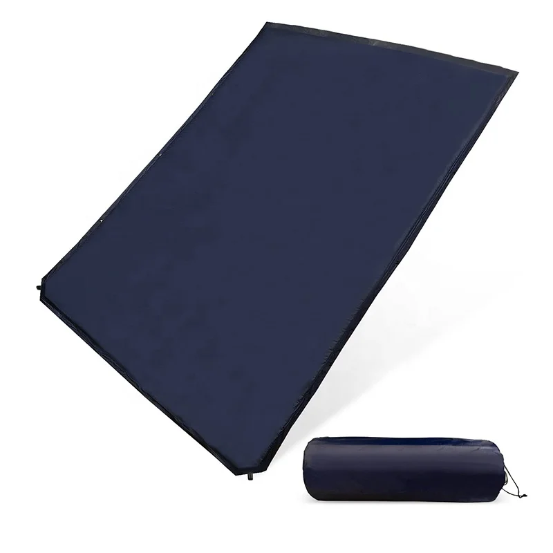 Polyester PVC Camping Pad Hiking Ultralight Easy Set up Self-Inflating Camping Mat