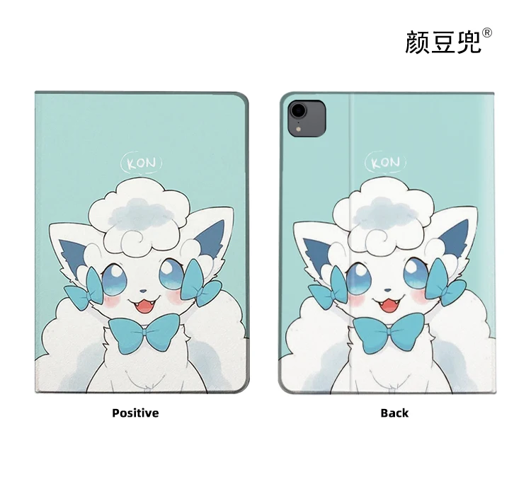 حافظة Vulpix Anime Goupix لجهاز iPad 10.2 7th 8th 10th Air 4 5 Mini 5 6 حافظة فاخرة من السيليكون لجهاز iPad Pro11 12.9 بوصة 2022 2023
