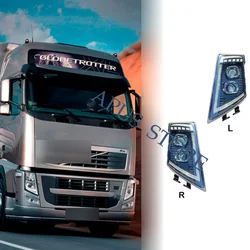 1 Pair (LH AND RH) LED HEAD LIGHT FIT FOR VOLVO FH13 FH16 FM500 FH500 TRUCK HEADLAMP 21035537 21035638