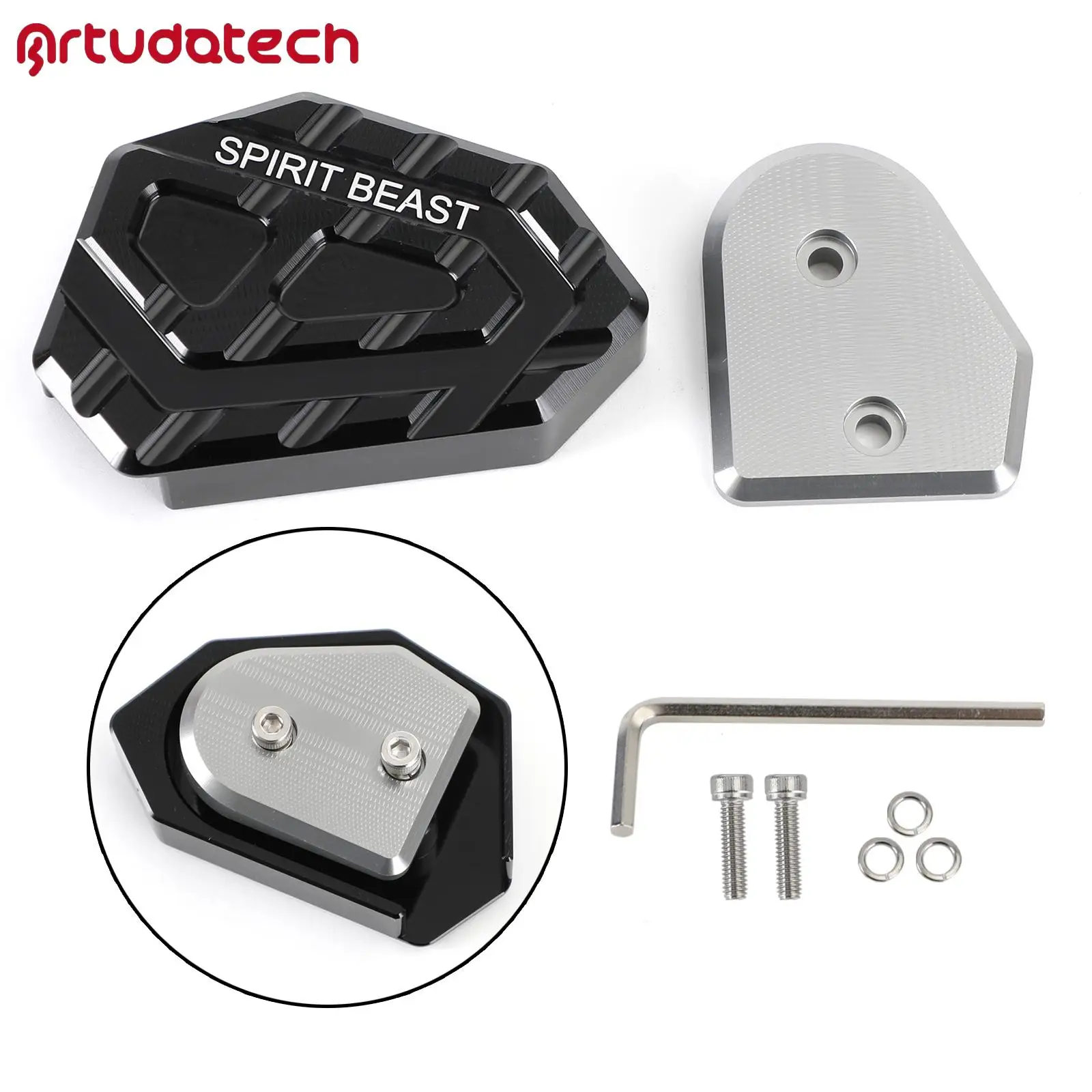 

Rear Brake Enlarger Lever Pedal Extension Aluminium Black for Bmw G310 Gs R 21
