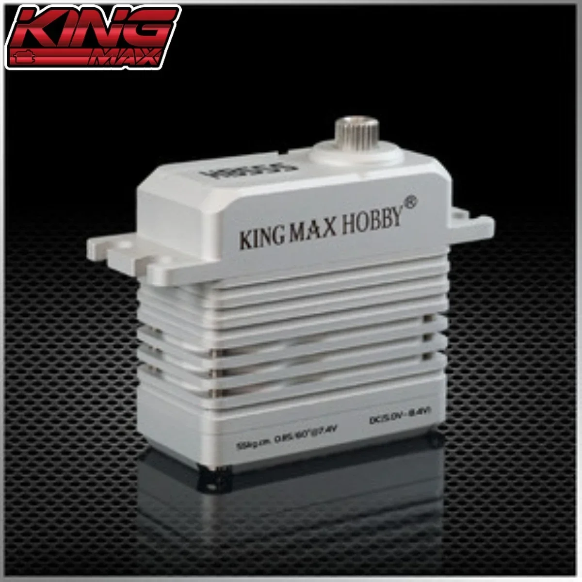 Kingmax HB55S 55KG Torque de puesto 80g Servo de motor sin escobillas digital estándar de alto rendimiento con engranajes de metal de casco de aluminio CNC