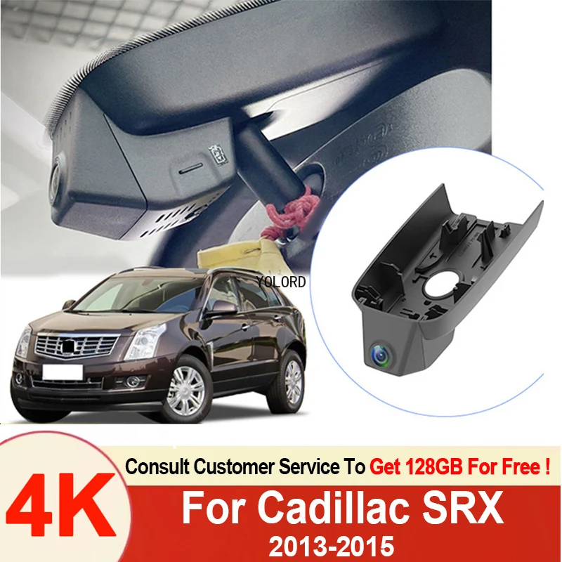 

4K Dash Cam 2160P WiFi OEM Style 24Hrs Packing Car DVR Camera Special for Cadillac SRX 2013-2015/ATSL 2016