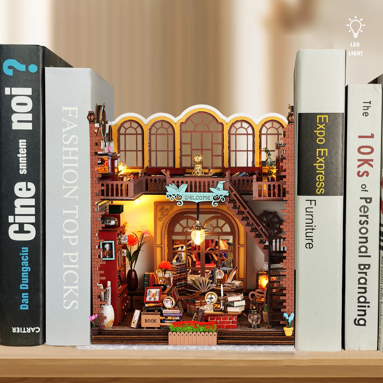 Model Boek met LED-verlichting: De Perfecte DIY-Oplossing voor Je Boekenhoek