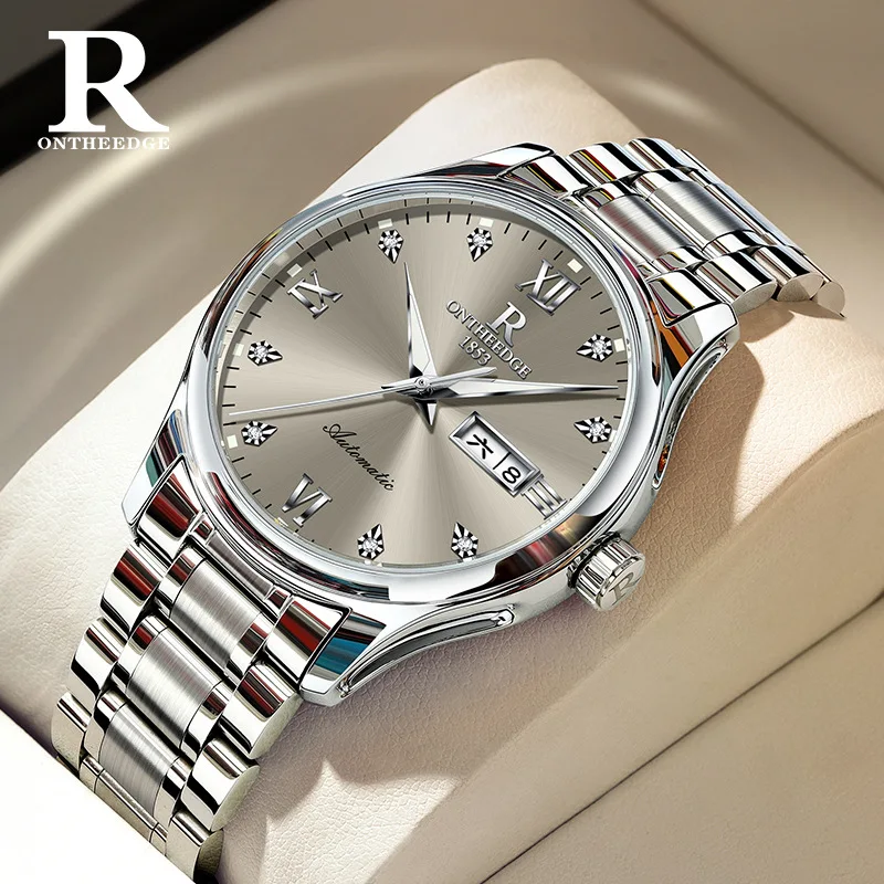 

High-End* Men’s Tourbillon Mechanical Watch, Automatic Skeleton Dial, Waterproof Luxury Timepiece for Business Style