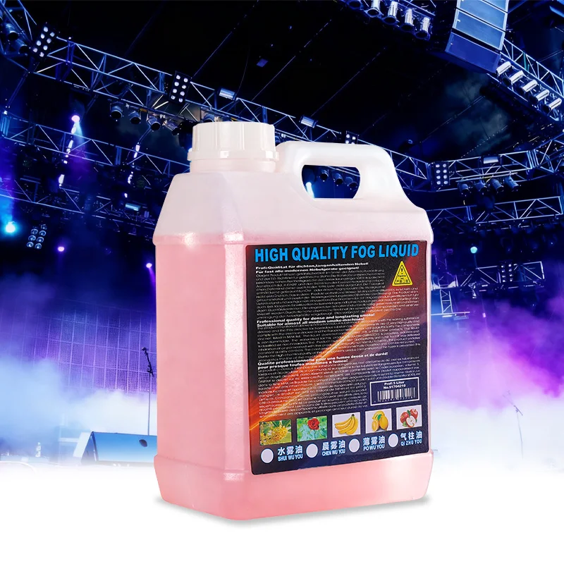 2L Water Based Smoke Fog Machine Liquid Oil for Low Lying Fog Smoke Machine