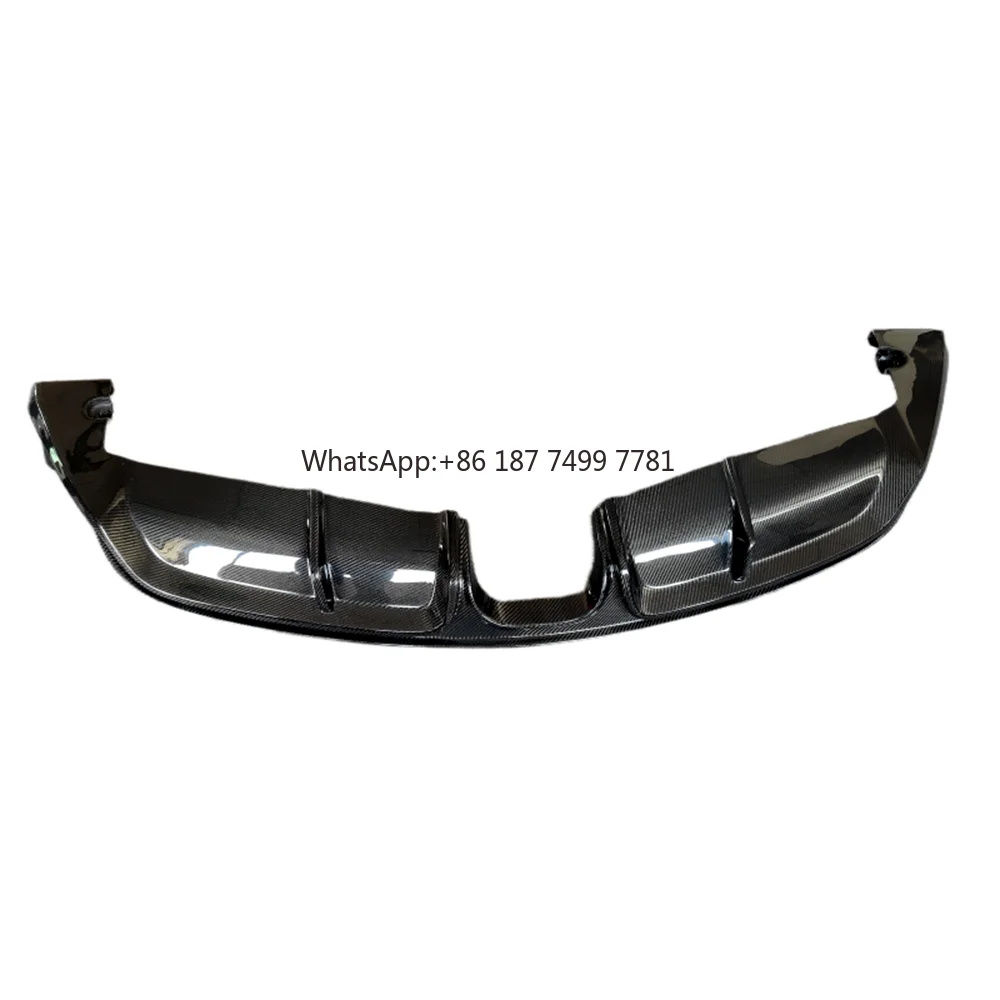 

Used for 13-15 . 981 . Boxster CM Style Carbon Fiber Rear Diffuser Rear Edge Body Kit
