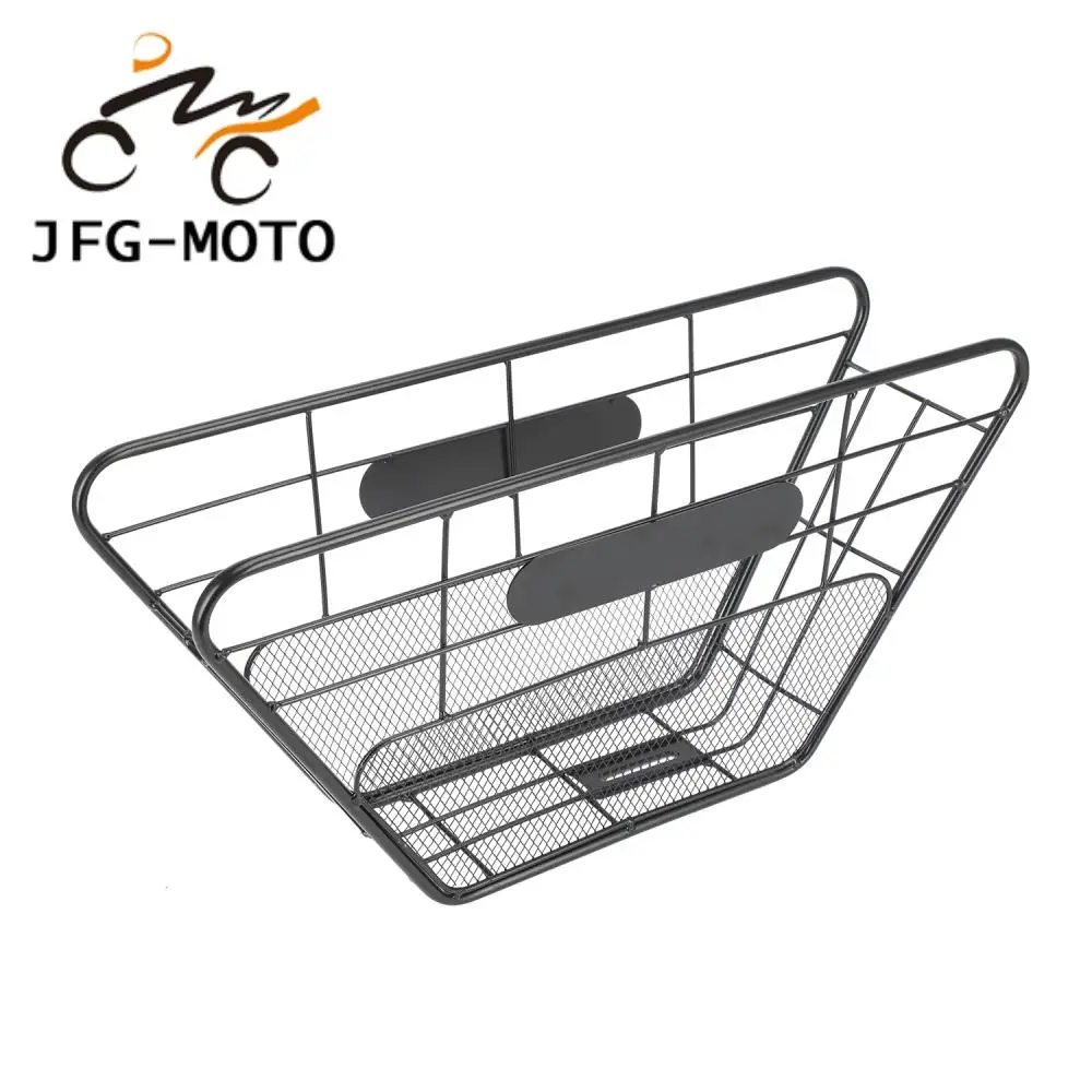 Motorcycle Accessories Middle Basket Storage Basket Durable Iron Basket Black for Super73 S2 Super73 Y1 Super73 S2 Y1