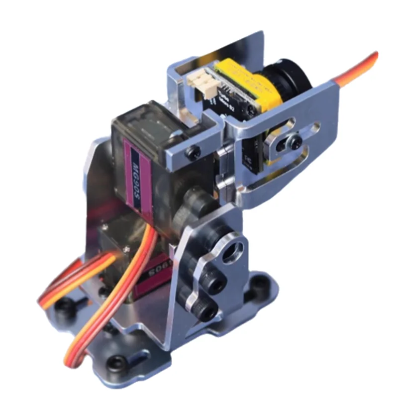 B05C-PTZ Robot per modello di aereo Fotocamera in lega di alluminio FPV Accessorio di regolazione del supporto con servo