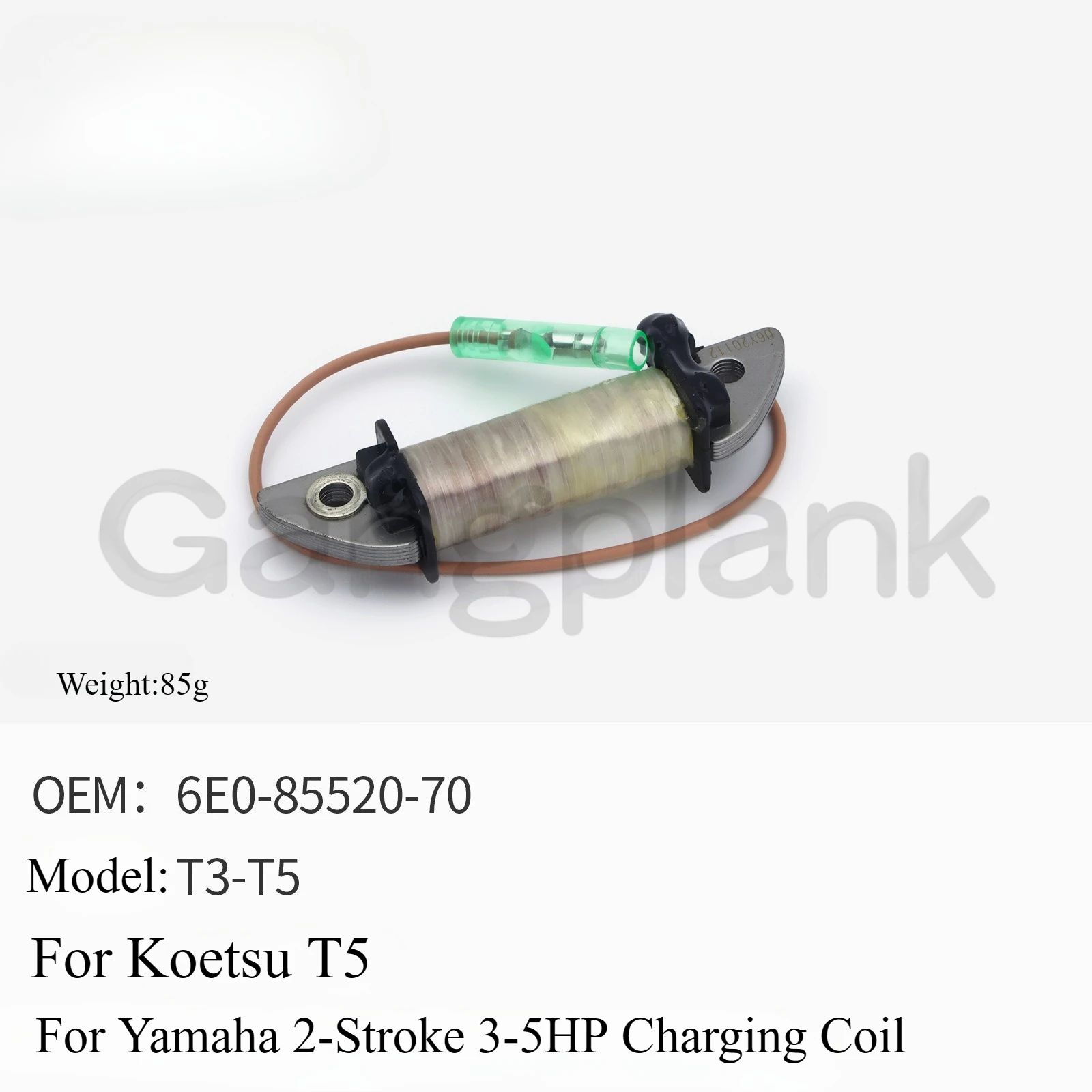 

6E0-85520-70 для 2-тактной зарядной катушки Yamaha мощностью 3-5 л.с., подвесная зарядная катушка T3-T5