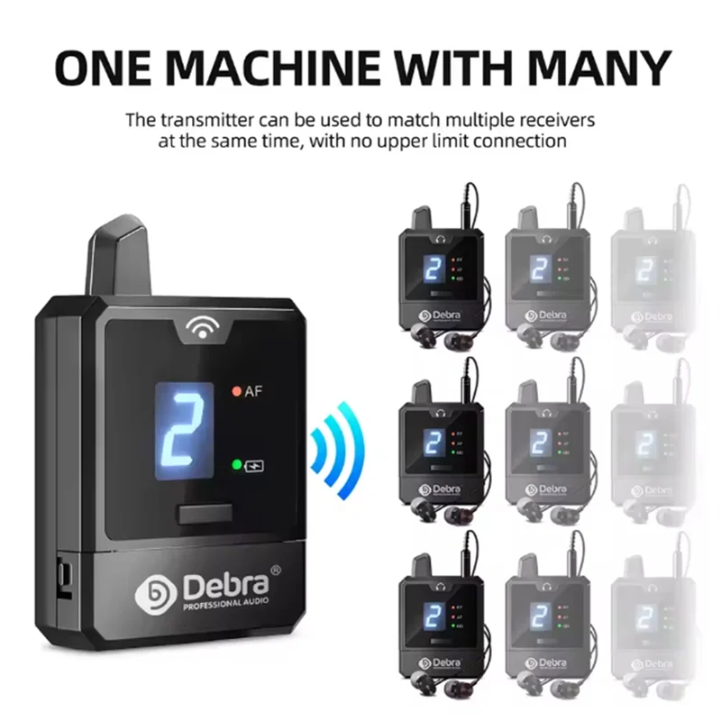 Excellent-DEBRA PROFESSIONAL AUDIO Audio IEM Er-Mini Protable Li-On Rechargeable For Audio Professional Stage Monitoring