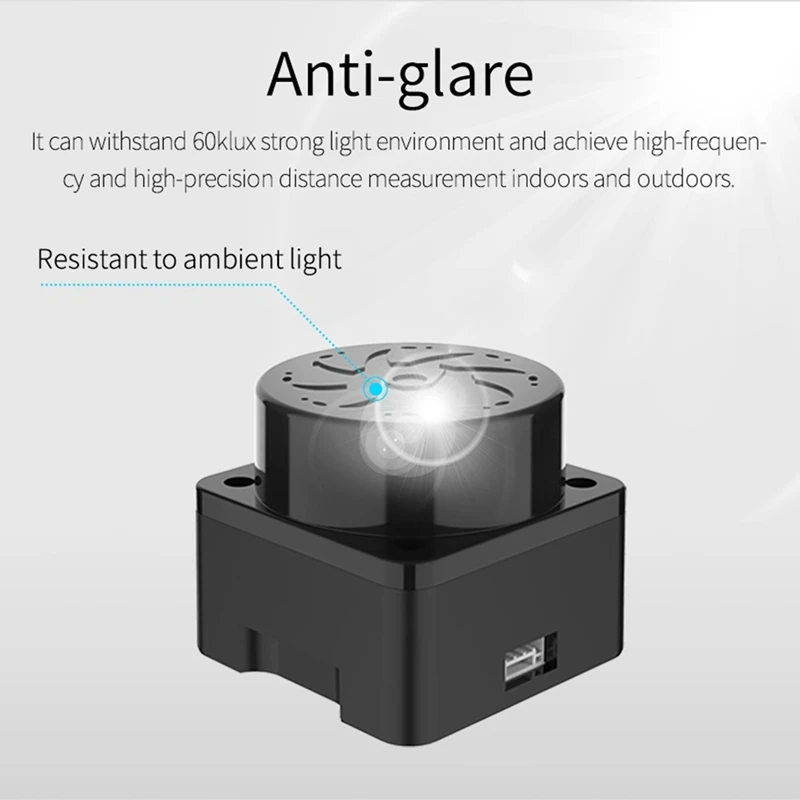 T-MINI-Plus Lidar Scanner 360°TOF Ranging 12M 3D Sensor Kit Support ROS1 ROS2 ROS Robotics Raspberry Pi Jetson NANO-Y41A