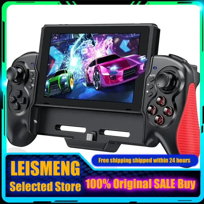 新しい-stk-7037-スイッチゲームコントローラー-6-軸体性感覚ワンクリックバースト機能付きスイッチ-oled-ゲームパッドアクセサリーギフト