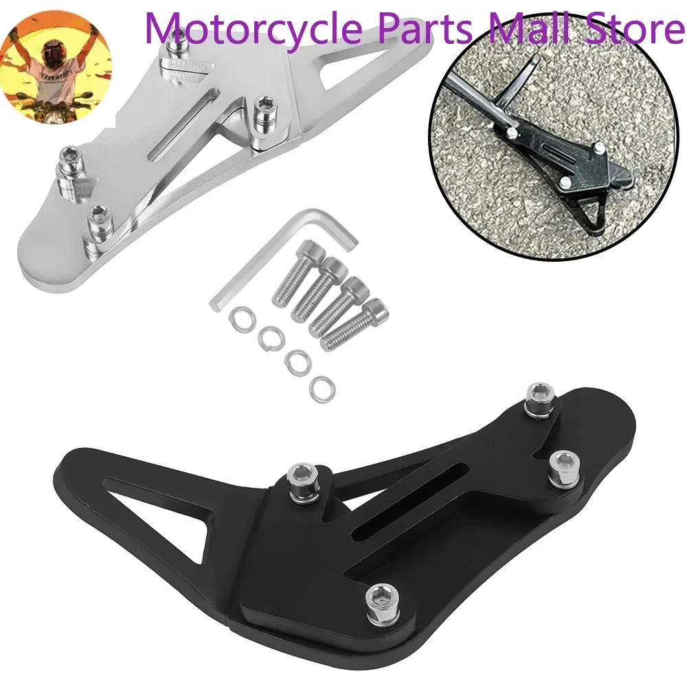 

For BMW R-18 R18 R 18 Classic 2020 2021 2022 2023 Motorcycle CNC Kickstand Foot Side Stand Enlarger Extension Pad Support Plate