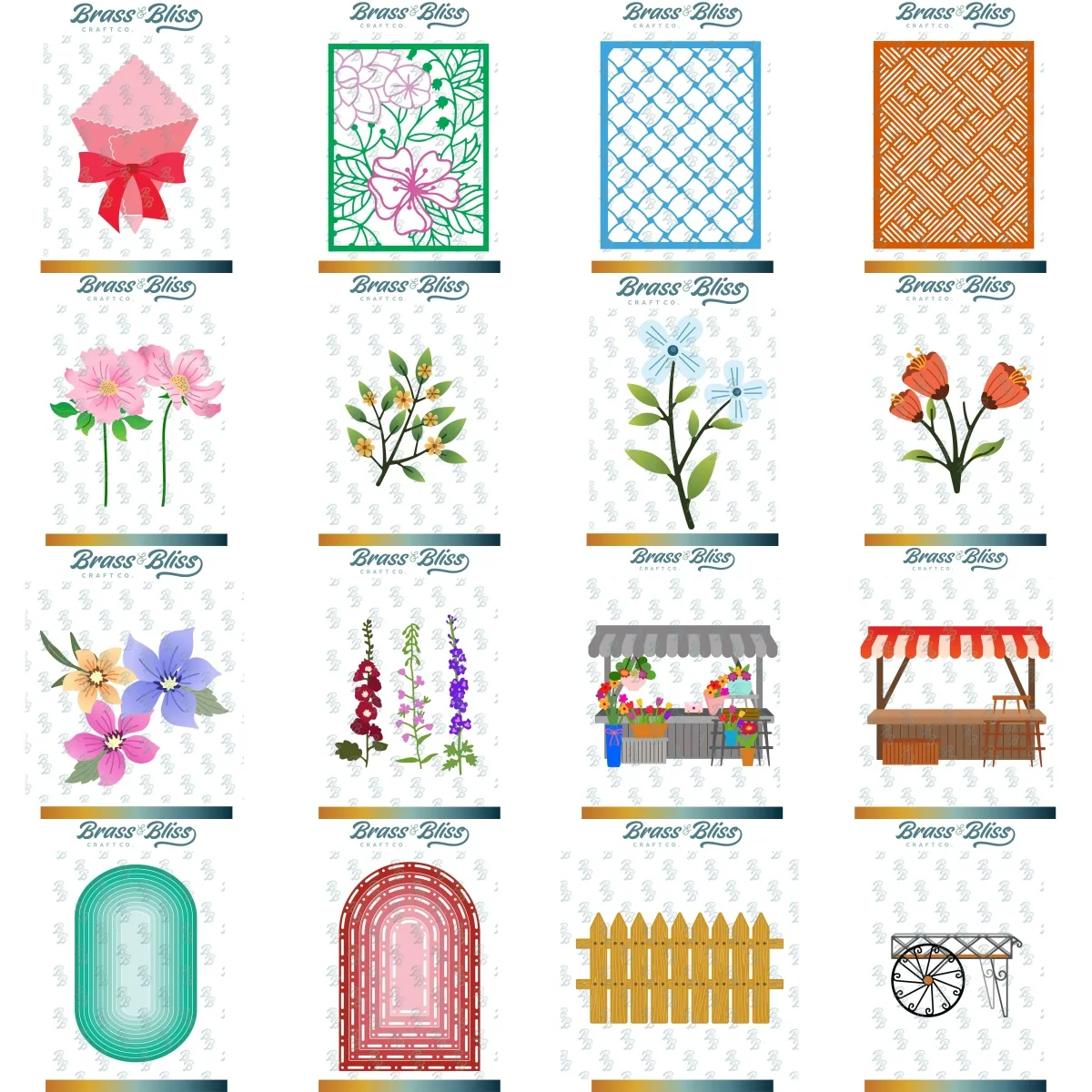 

Sensational Spring Blossoms Metal Cutting Dies for DIY Making Card Scrapbook Embossed Paper Album Craft Supplies Template 2025