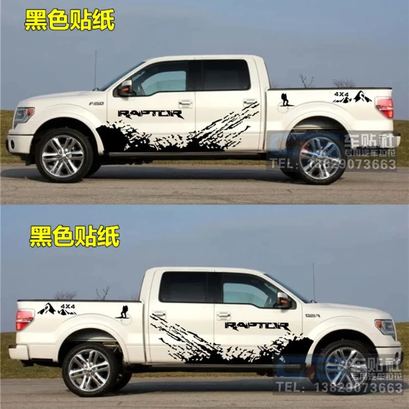 car stickers car FOR Ford Raptor F-150 body decoration off-road vehicle film decals modification accessories