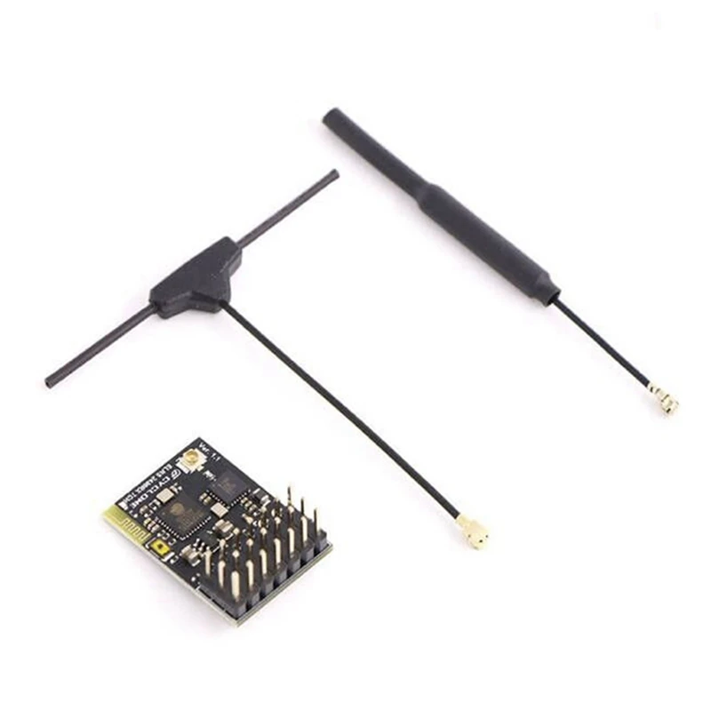 Ricevitore ELRS 2.4Ghz PWM 7CH CRSF con doppia antenna Supporto protocollo ELRS 3.2 PWM/CRSF per drone RC FPV
