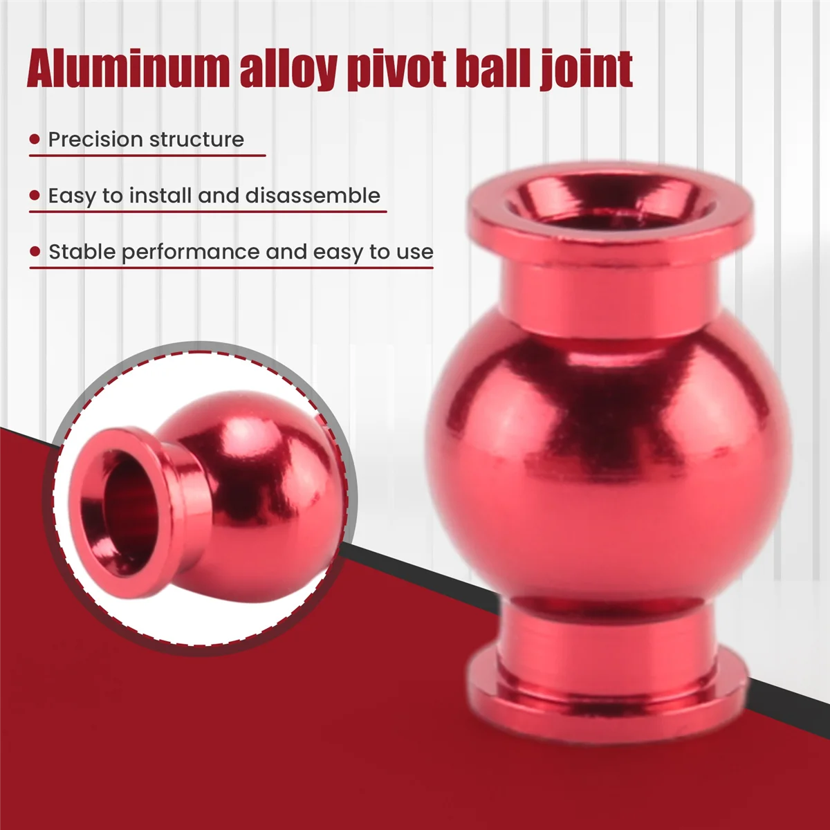 مجموعة رأس كروية محورية كاملة ، سبائك الألومنيوم ، أجزاء الترقية ، الجرانيت ، الصخور الكبيرة ، تيفون سينتون ، Arrma ، 4X4 ، 22