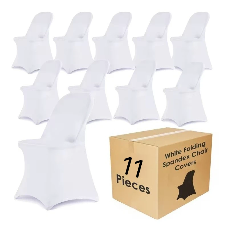 11/22/33packs Elastic Spandex Banquet Chair Covers, Universal Stretch Fit Chair Protectors, Wedding Decorative Chair Covers, Suitable for Weddings, Holidays, Banquets, Parties, Celebrations, Business Meetings, Christmas