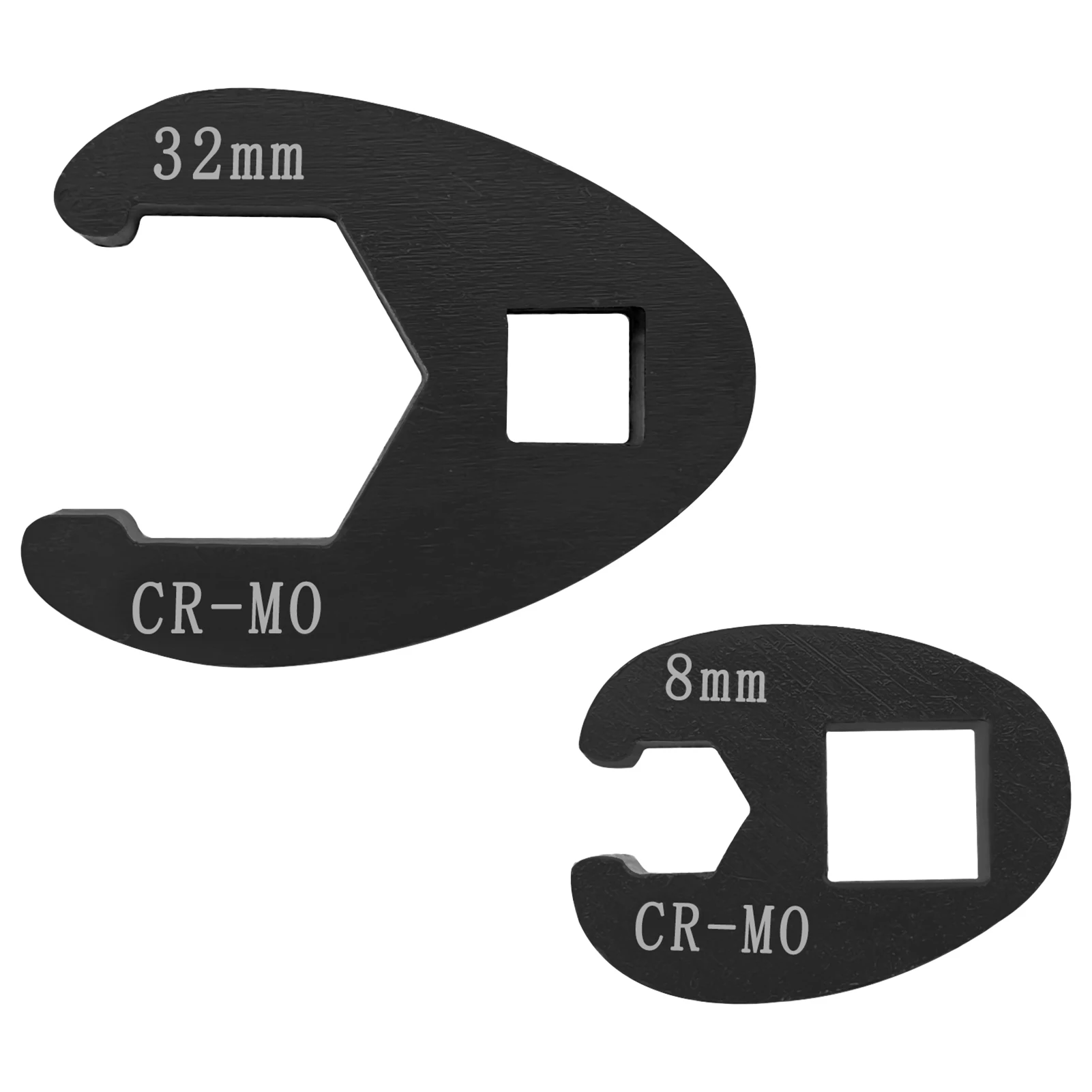 3/8'' en 1/2'' aandrijving Crowfoot flare moersleutelset, 19-delig metrisch gereedschap 8 tot 32 mm maten, flare moersleutelset voor 3/8in en 1/2