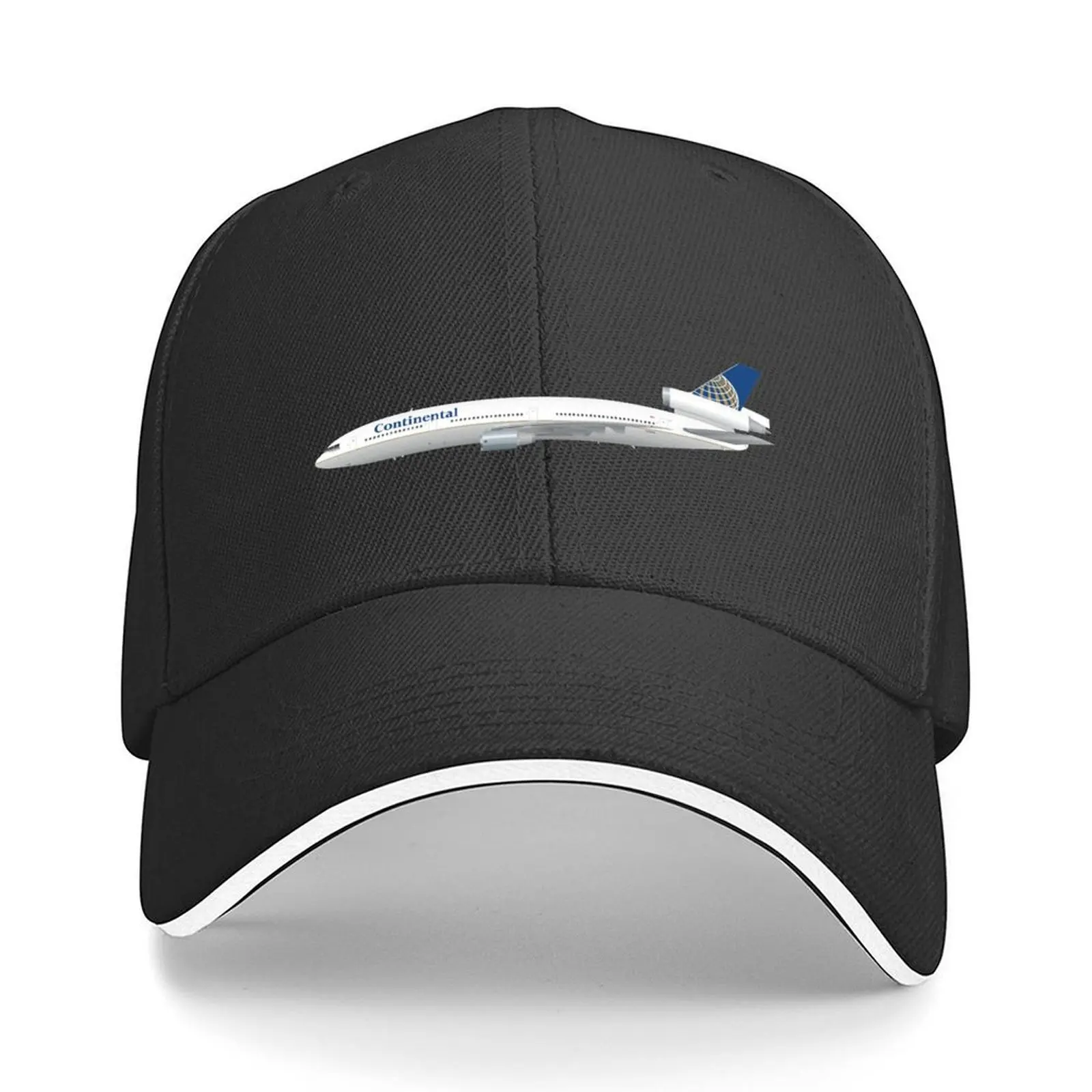 

Wings In Uniform - DC-10 - Continental Airlines 90's Baseball Cap cute winter hats for men New Hat Icon Hats Woman Men's