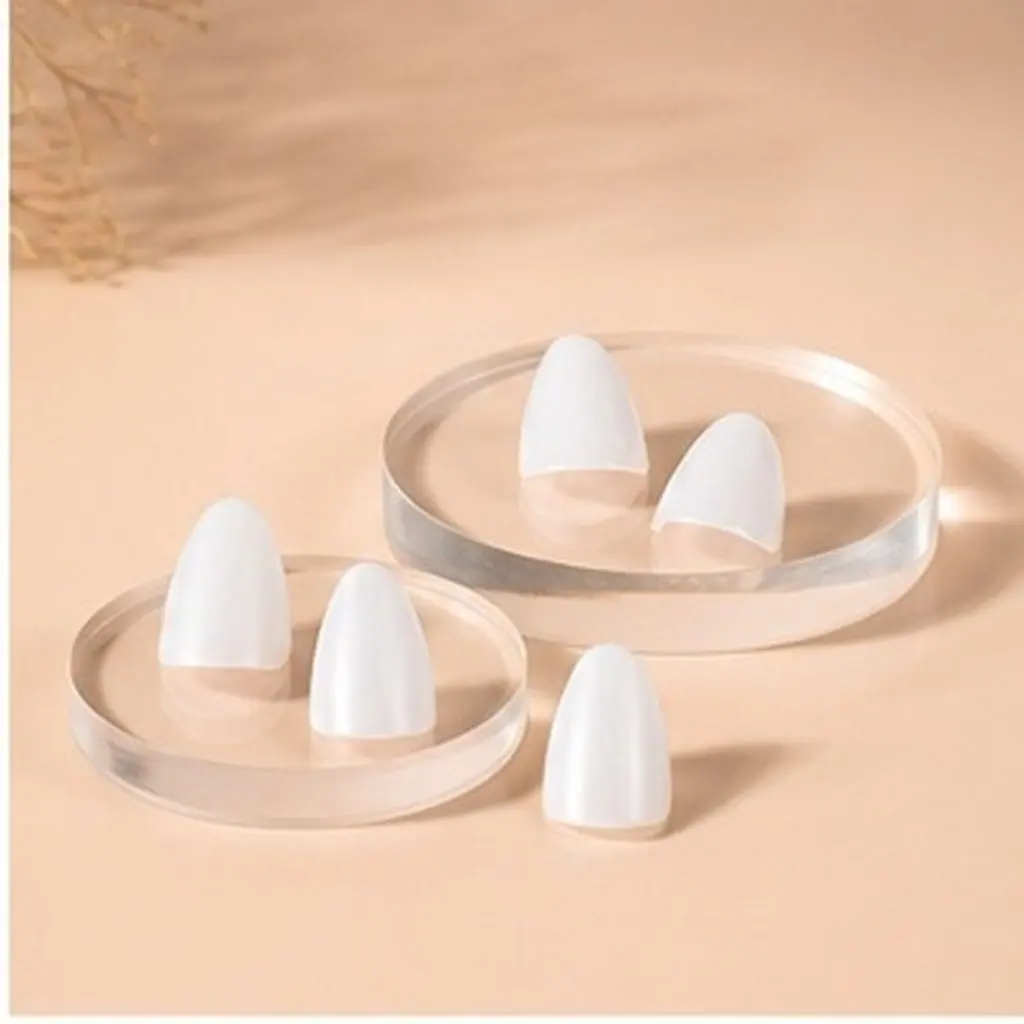 5Pcs High Quality Pipa Finger Picks Nylon Pipa Nails for Guzheng Players Smooth Rounded Edge Portable Compact Fingertip