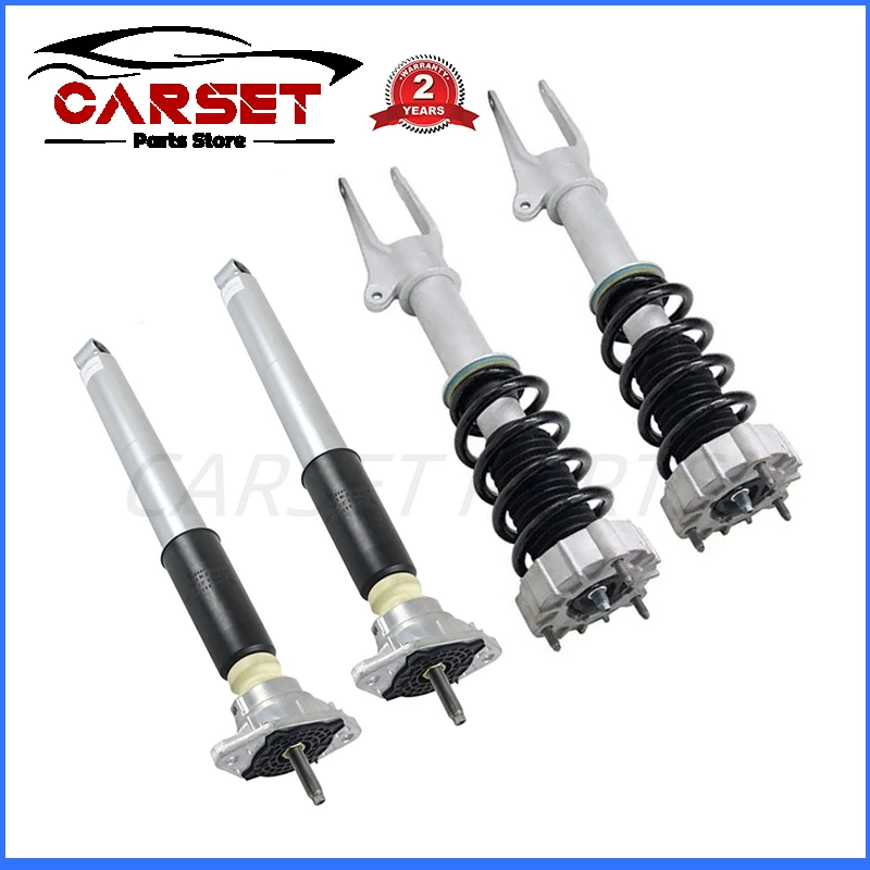 

4PC Front Rear Air Suspension Spring Shock Absorber Strut Assembly 2010-2017 W/EDC For Porsche Panamera 970 97034304505