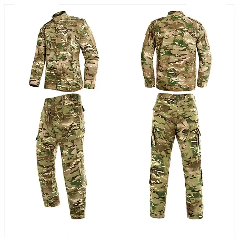 

2025 New Navy BDU CP Multicam Camo Suit Camo E Uniform Tactical Hiking Airsoft Farda Only Jacket & Pants