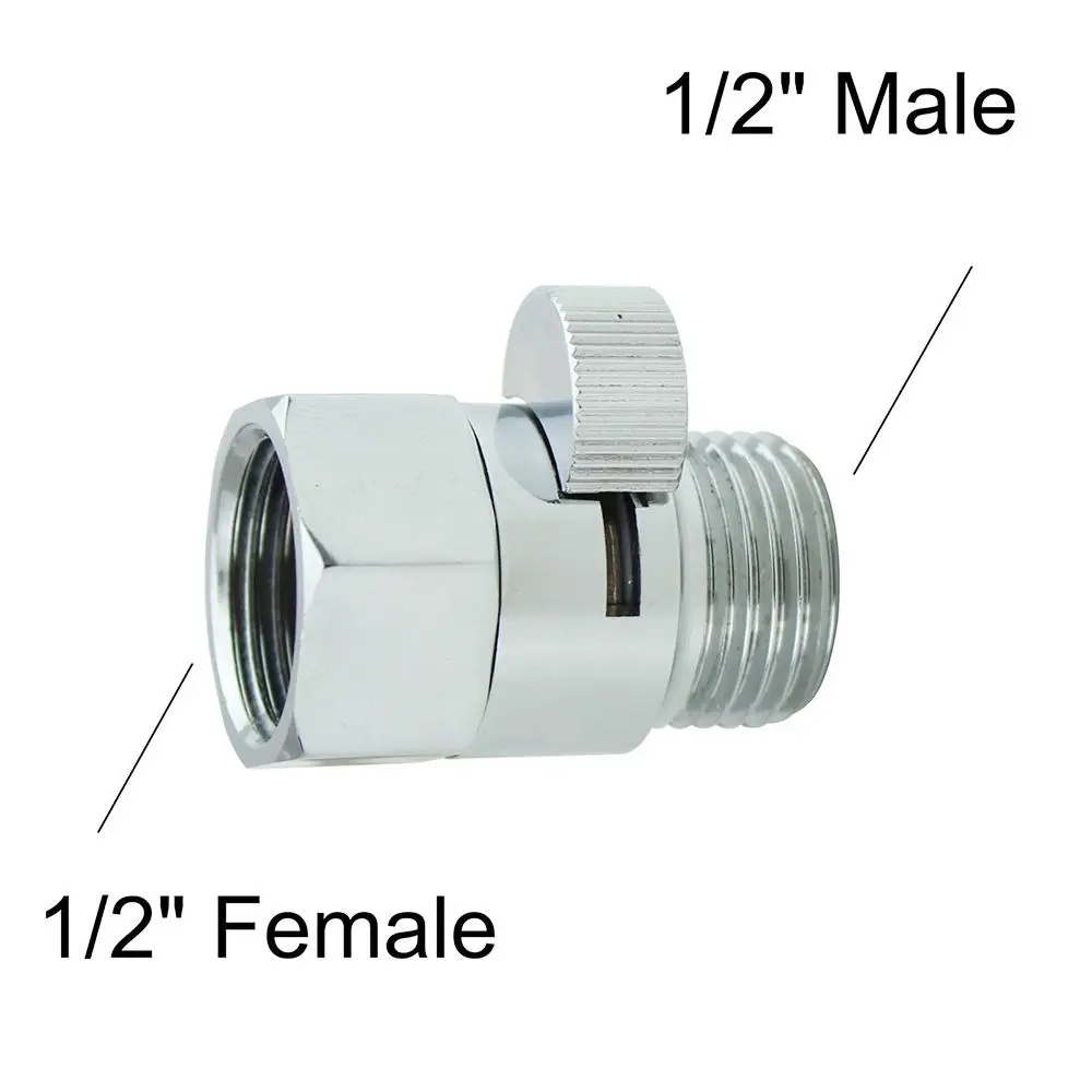 핸드 헤드 샤워 차단 밸브, 샤워헤드 밸브, 절수 밸브, G1/2 인치