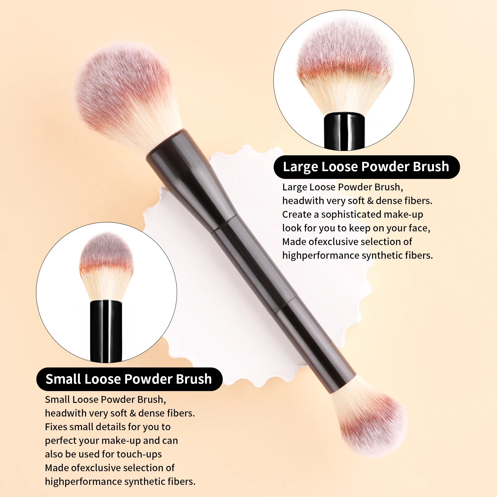 2 Pennelli per Blush a Doppia  - Beauty Makeup Sponge recensione e prezzo
