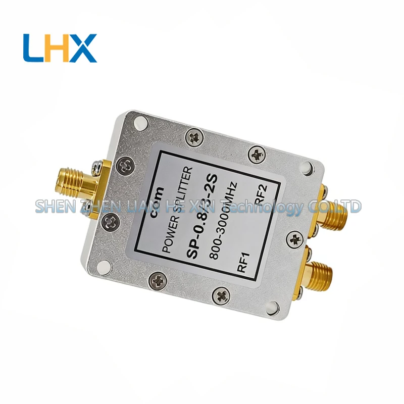 SMA 1-to-2 800-3000MHZ microstrip power divider 0.8-3 GHZ low-loss distributor combiner new in stock