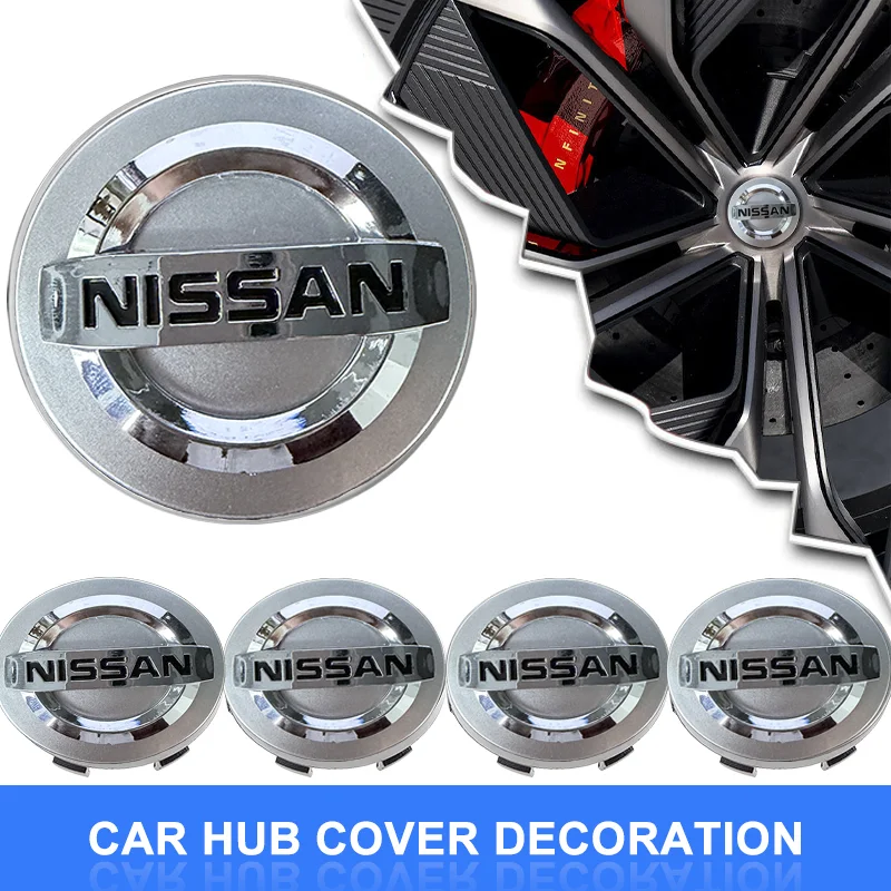 

Колпачки для центра дисков 54/60 мм, заглушки для колесных дисков, аксессуары для автомобилей Nissan X-Trail T32 T31 Qashqai Tiida Teana, стайлинг для авто