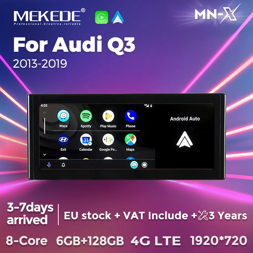 2025 nuovo sistema intelligente Android unità Host Wireless Carplay Stereo per AUDI Q3 2013-2019 lettore multimediale di navigazione GPS per auto