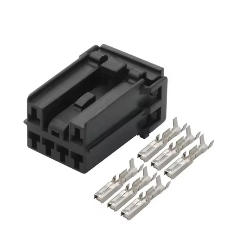 1/5/10/20 Sets 6 Pin 2.2 MM Auto Electric Male Female Wiring Plug Balck Unsealed Connector MG620401/MG610398 7122-8365