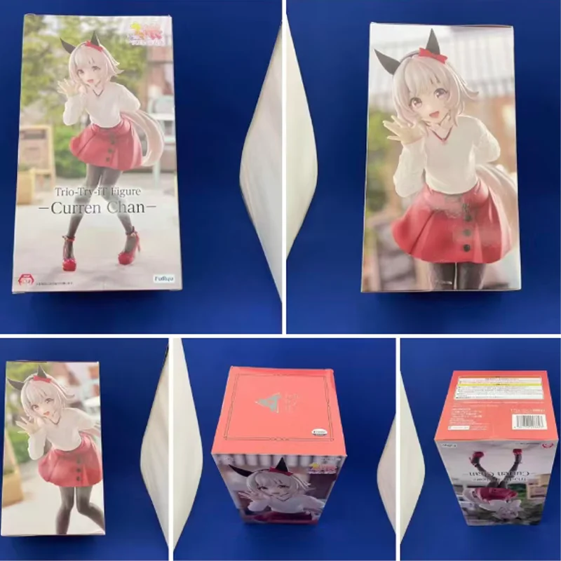 Оригинальная коллекционная настольная фигурка-модель Furyu Pretty Derby Curren Chan Aston Machan Trio Try It, аниме-фигурка, игрушка, подарок