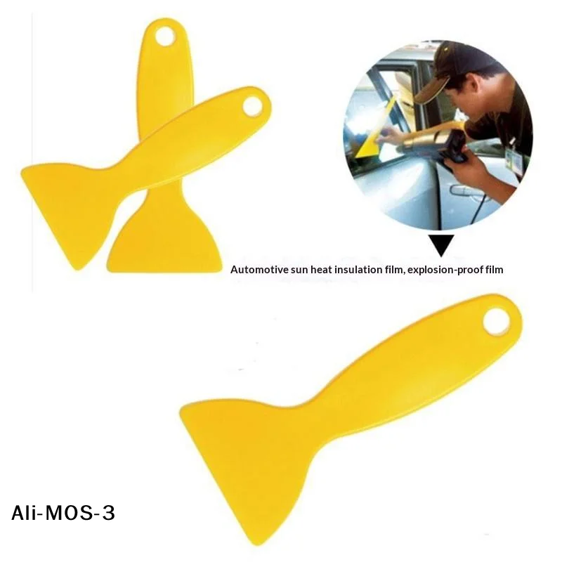 Инструменты-для-тонировки-автомобильных-стекол-Желтый-треугольный-ракель-для-оконных-и-фарных-пленок