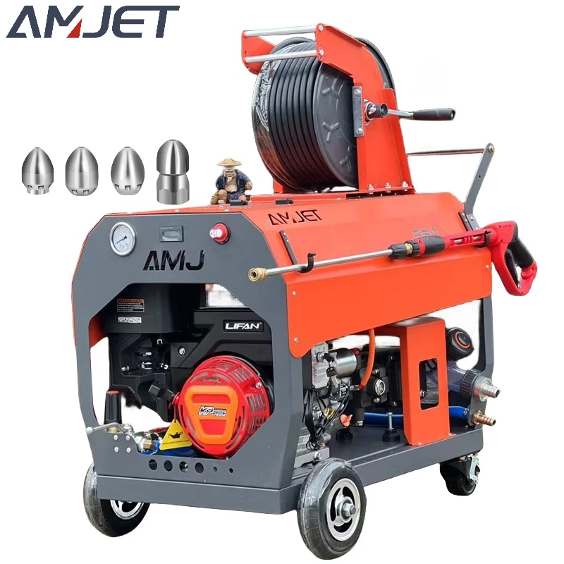 

Gasoline Engine High-pressure Cleaning Machine Sewer Cleaning Machine Sewage Pipeline Cleaning Machine